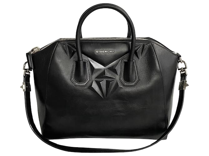 Givenchy Leder Antigona 3D Tasche Leder Umhängetasche in sehr gutem Zustand  ref.1411961