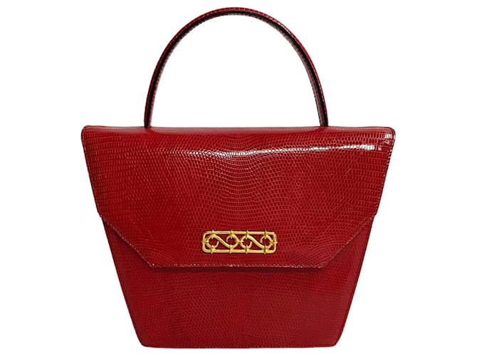 Céline Bolsa de mão de couro Celine Bolsa de couro em muito bom estado  ref.1411973