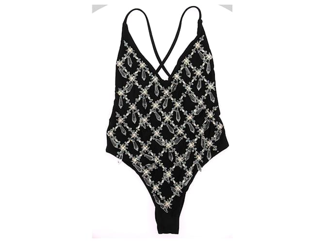 Autre Marque OCEANUS SWIMWEAR  Swimwear T.International S Polyester Black  ref.1411998