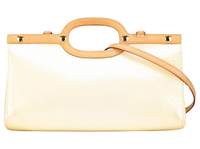 Louis Vuitton Roxbury White Patent leather  ref.1412147