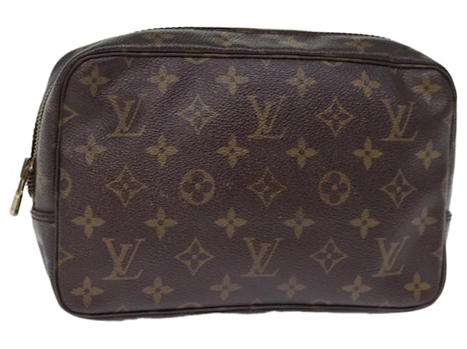 Louis Vuitton Truth Toilette 23 Marrom Lona  ref.1412166