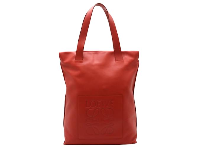 Loewe Anagram Cuir Rouge  ref.1412188