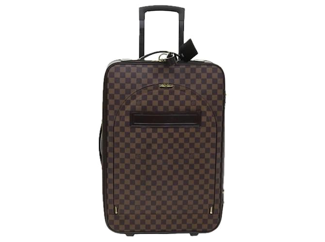 Louis Vuitton Pégase Valise légère 55 negocio Castaño Lienzo  ref.1412200