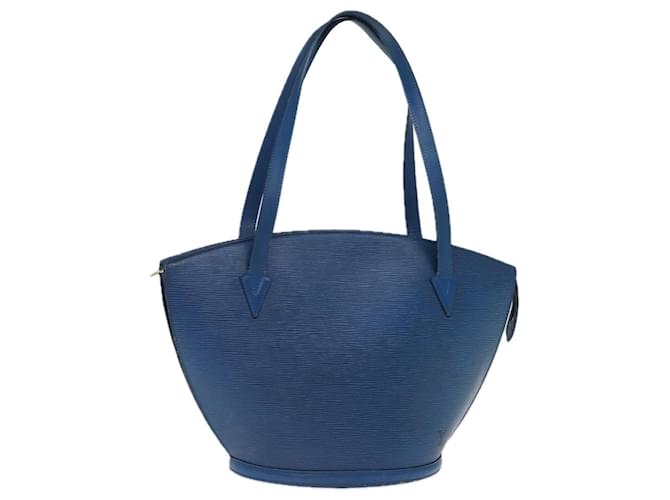 Louis Vuitton Saint Jacques Blu Pelle  ref.1412237