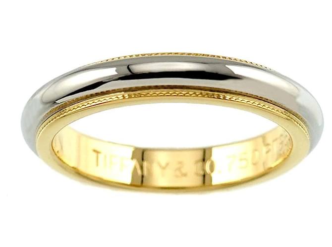 Tiffany & Co Milgrain Golden Yellow gold  ref.1412246