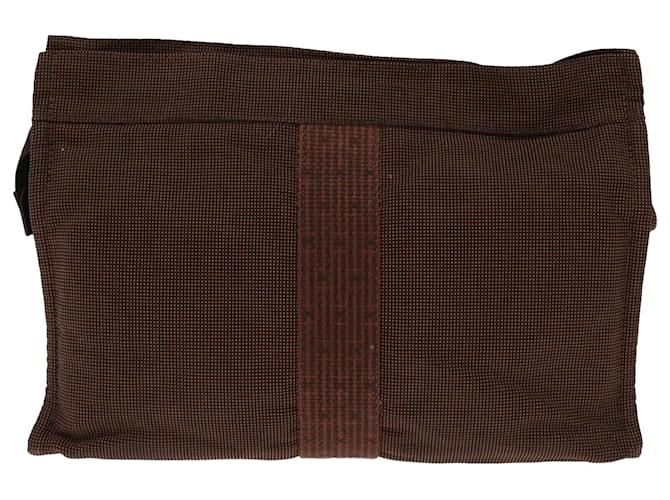 Hermès Herline Brown Cloth  ref.1412249