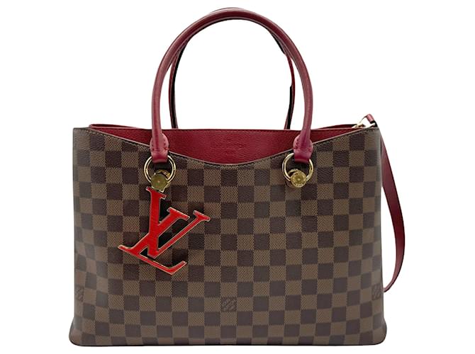 Reversible de Louis Vuitton Castaño Lienzo  ref.1412306