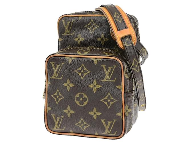 Louis Vuitton Mini amazona Castaño Lienzo  ref.1412307