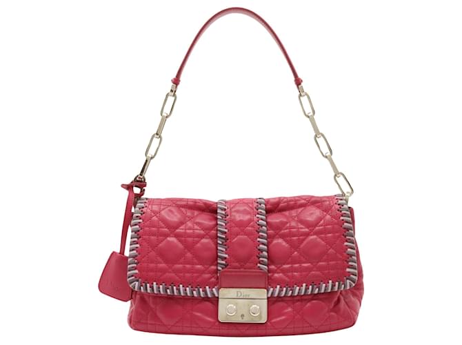 Miss Dior Dior Fräulein Dior Pink Leder  ref.1412345