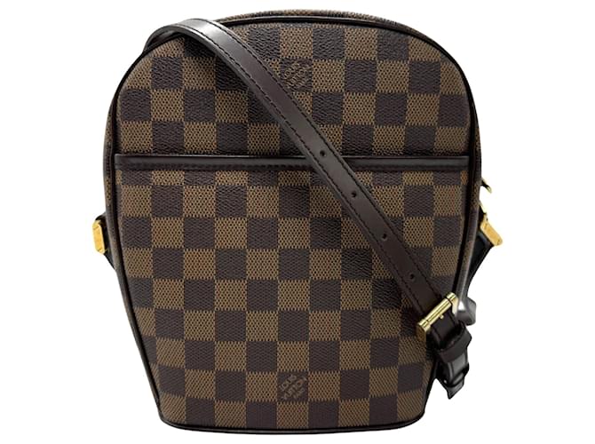 Louis Vuitton Ipanema Marrom Lona  ref.1412361