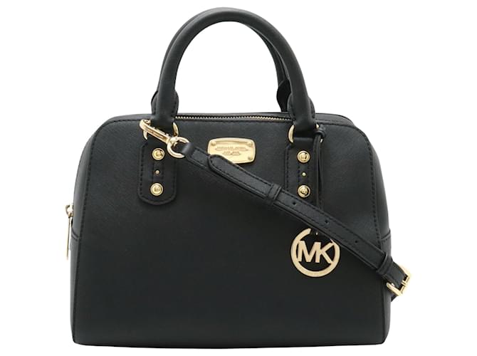 Michael Kors Preto Couro  ref.1412370