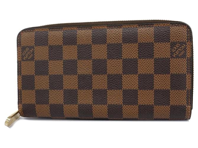 Louis Vuitton Zippy Marrom Lona  ref.1412382