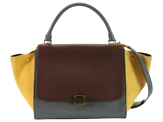 Céline Trapèze Multiple colors Leather  ref.1412386