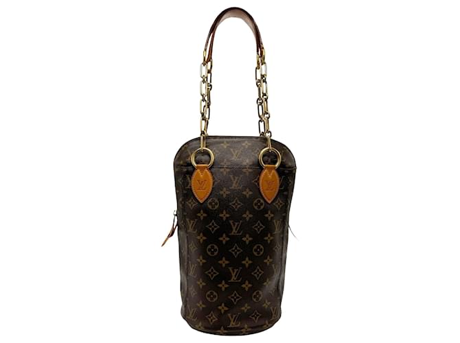 Iconoclastas de Louis Vuitton Castaño Lienzo  ref.1412391