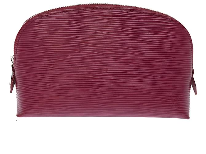 Louis Vuitton cosmetic pouch Pink Leather  ref.1412399