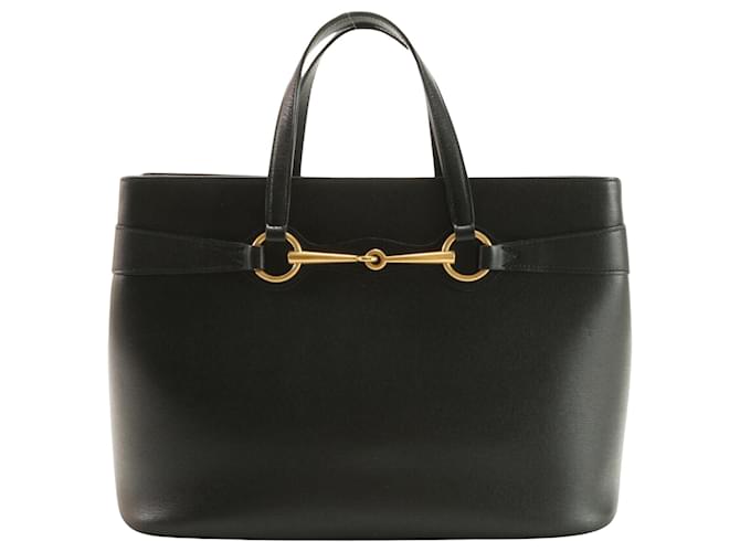 Mors Gucci Cuir Noir  ref.1412538