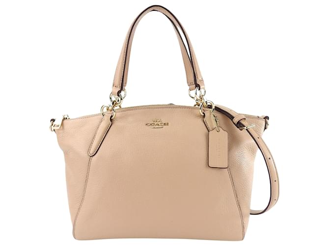 Coach Entraîneur Kacey Cuir Rose  ref.1412547