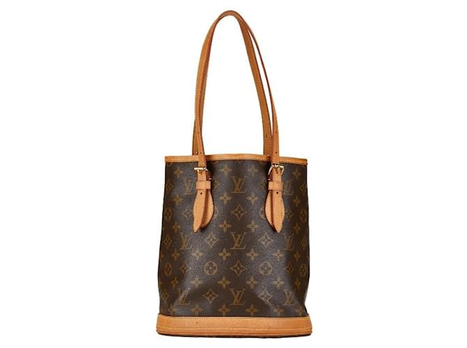 Louis Vuitton Bucket PM Toile Marron  ref.1412570