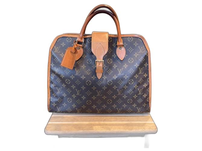 Louis Vuitton Rivoli Brown Cloth  ref.1412630