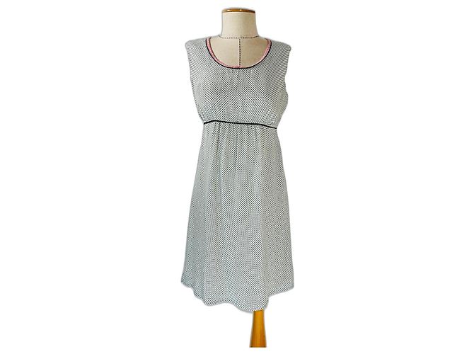 Autre Marque Vestido Simona de seda Multicolor