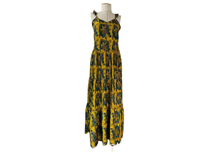 Autre Marque Sissel Edelbo Kleid Viscose Mehrfarbig Mehrfarben