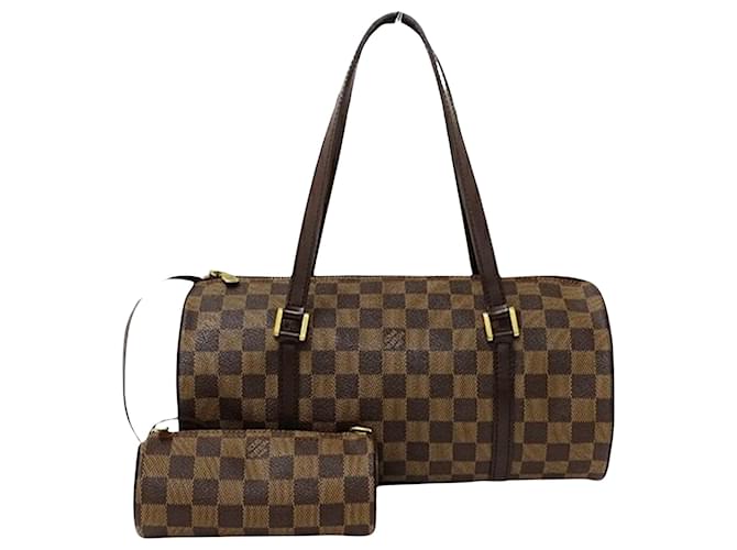 Louis Vuitton Papillon 30 Marrom Lona  ref.1412696