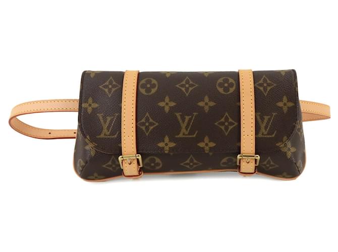 Louis Vuitton Marelle Brown Cloth  ref.1412704