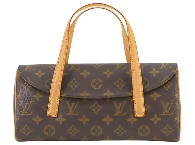 Louis Vuitton Sonatine Castaño Lienzo  ref.1412709