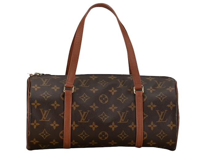 Louis Vuitton Papillon 30 Castaño Lienzo  ref.1412724