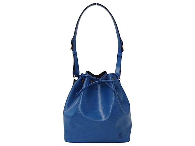 Noe Louis Vuitton Petit Noé Azul Couro  ref.1412739