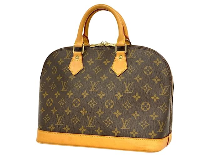 Louis Vuitton Alma Brown Cloth  ref.1412770