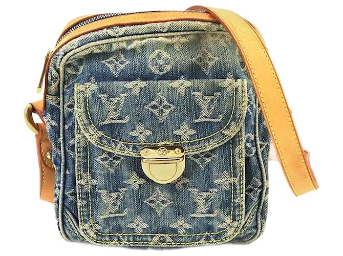 Louis Vuitton Baggy Azul John  ref.1412782