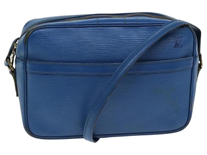 LOUIS VUITTON Epi Trocadero 27 Borsa a tracolla Blu M52315 LV Aut 76050 Pelle  ref.1412884