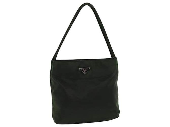 PRADA Borsa Tote Nylon Khaki Auth 76802 Cachi  ref.1412891