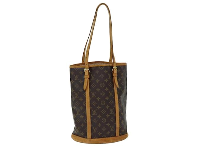 Bolso de hombro M con monograma Bucket GM de LOUIS VUITTON42236 LV Auth 76556 Lienzo  ref.1412916