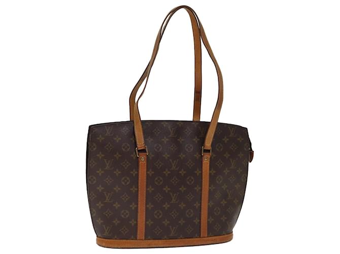 LOUIS VUITTON Monograma Babylone Sacola M51102 Autenticação de LV 74628 Lona  ref.1412930