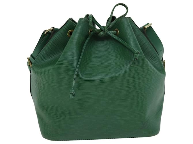 LOUIS VUITTON Borsa a spalla Epi Petit Noe Verde M44104 LV Aut 74295 Pelle  ref.1412931