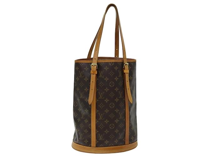 Bucket Borsa a tracolla GM a secchiello con monogramma LOUIS VUITTON M42236 LV Aut 76555 Tela  ref.1412934