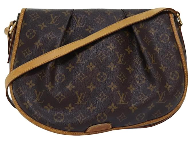 LOUIS VUITTON Monogram Menilmontant MM Shoulder Bag M40473 LV Auth 76060 Cloth  ref.1412958