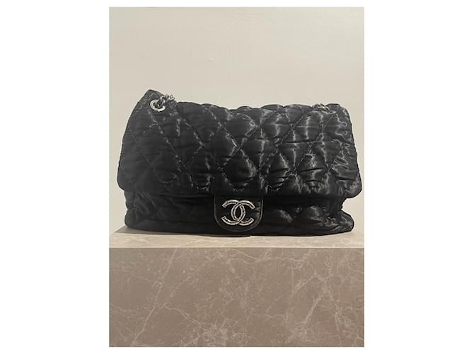 CHANEL  Handbags T.  silk Black  ref.1412991