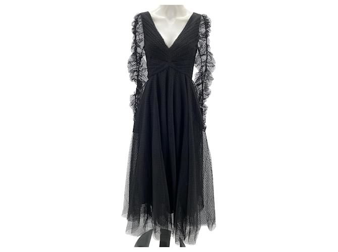 ZIMMERMANN  Dresses T.fr 38 polyester Black  ref.1413384