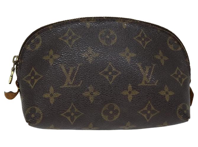 LOUIS VUITTON Monogram Pochette Cosmetic PM Cosmetic Pouch M47515 Auth ar11888 Cloth  ref.1413611