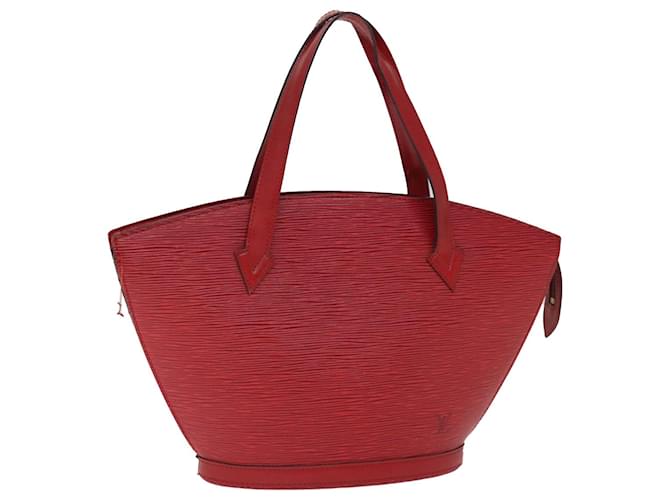 LOUIS VUITTON Sac bandoulière Epi Saint Jacques Rouge M52277 Auth LV 76530 Cuir  ref.1413619