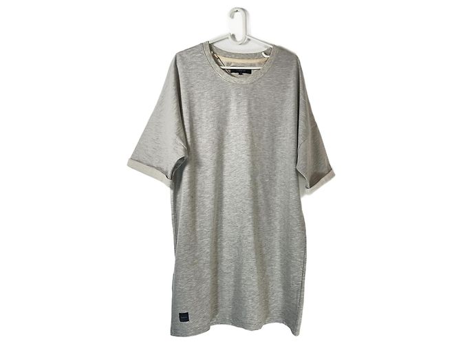 Autre Marque Makia Lighthouse Sweatshirt Kleid lang Grau