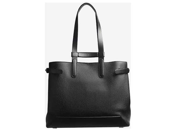 Alfred Dunhill Black 1893 Harness Tote Leather  ref.1413843