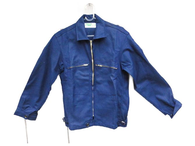 Autre Marque Giacca Blazer Kidur in Cotone Blu