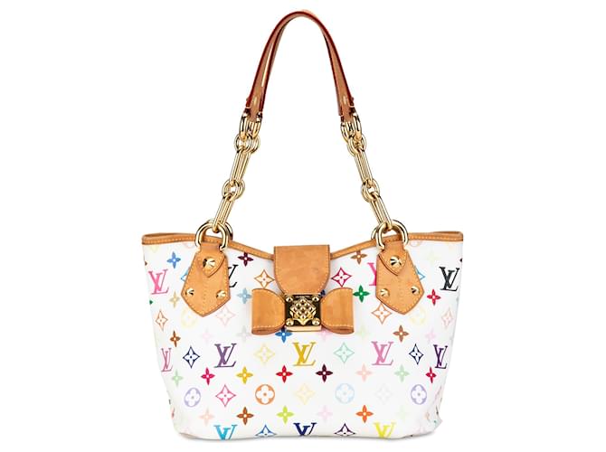 Louis Vuitton Monogramme Blanc Multicolore Annie MM Toile  ref.1413887