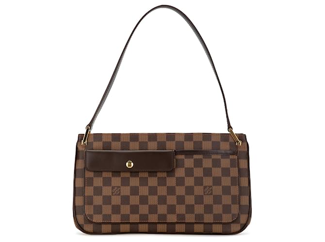 Louis Vuitton Marrone Damier Ebene Aubagne Tela  ref.1413911