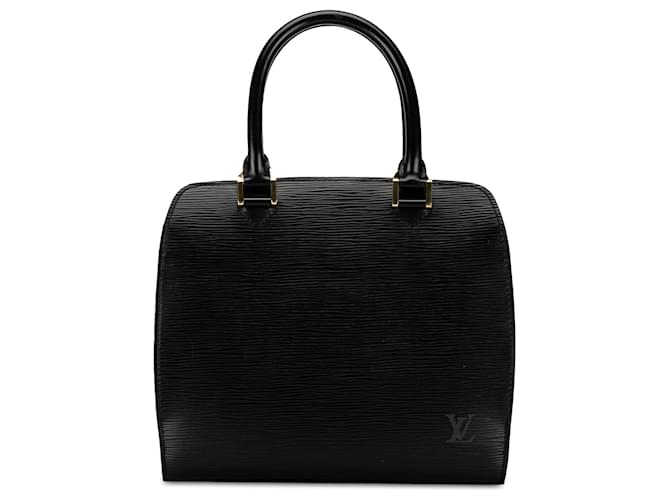 Louis Vuitton Preto Epi Pont-Neuf PM Couro  ref.1413921