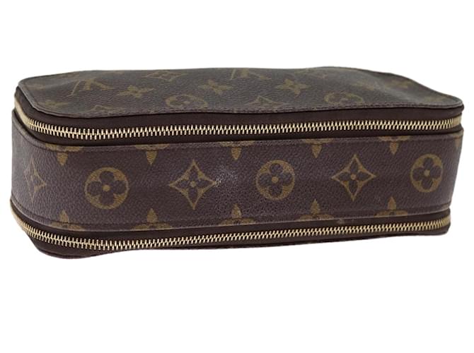 LOUIS VUITTON Monogram Trousse Brush MG Cosmetic Pouch M47505 LV Auth 75252 Cloth  ref.1414221